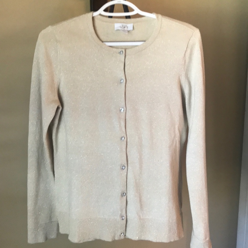 NWOT Women’s Loft button up cardigan